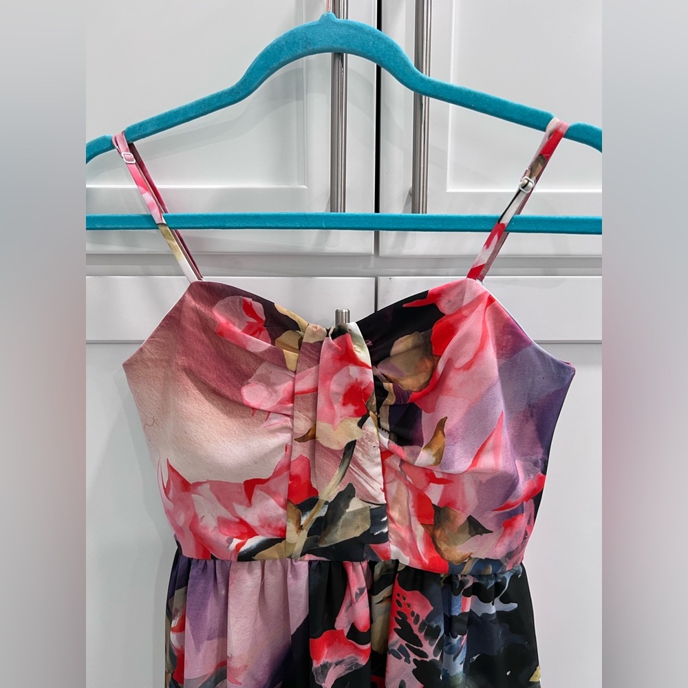 Anthropologie Corey Lynn Carter Floral Day Break Maxi Dress Size 2 - Picture 7 of 8